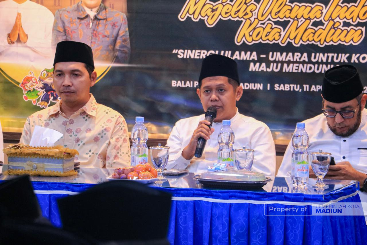 Soroti Ketimpangan Data, Wali Kota Madiun Ajak MUI Perkuat Intervensi Sosial