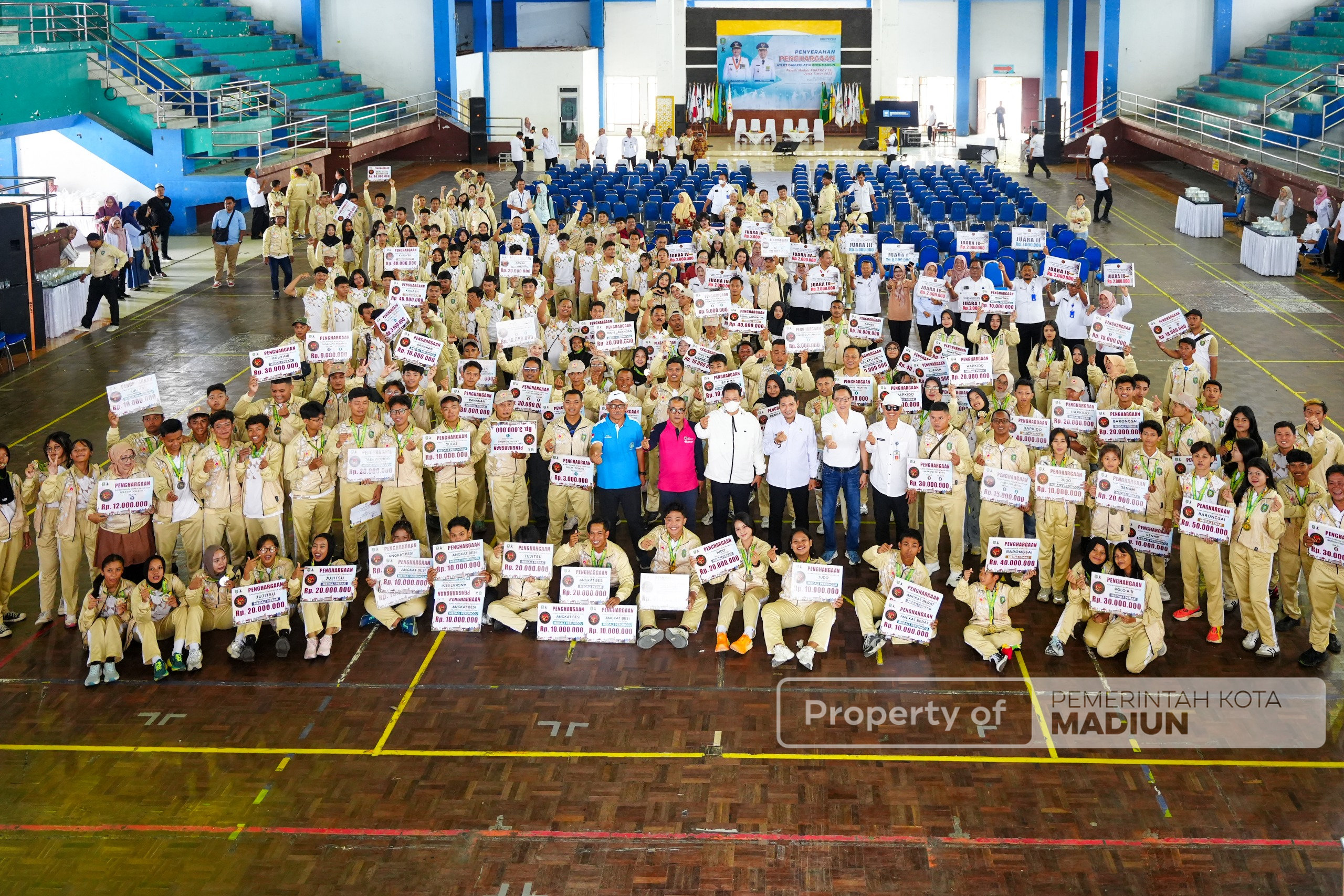 Wali Kota Dr. Maidi Apresiasi Atlet Berprestasi, Pemkot Madiun Juga Bakal Tingkatkan Fasilitas Olahraga