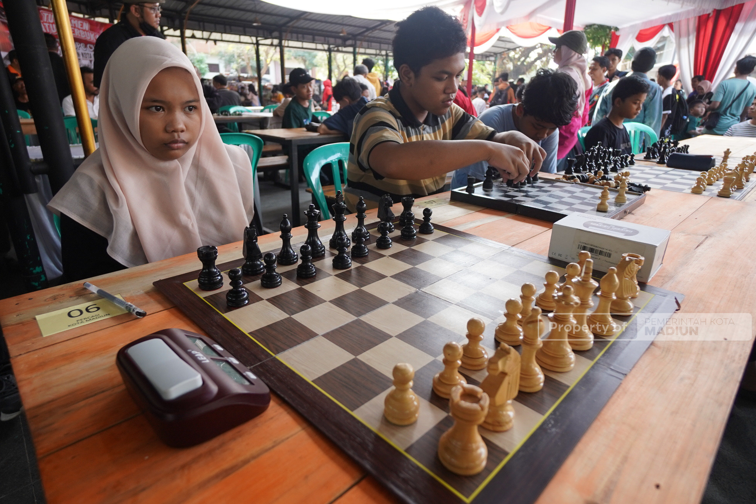 Buka Turnamen Catur Bung Karno Fest, Plt Wali Kota Madiun Dorong Olahraga Jadi Wadah Pembinaan Atlet dan Penggerak Ekonomi Warga
