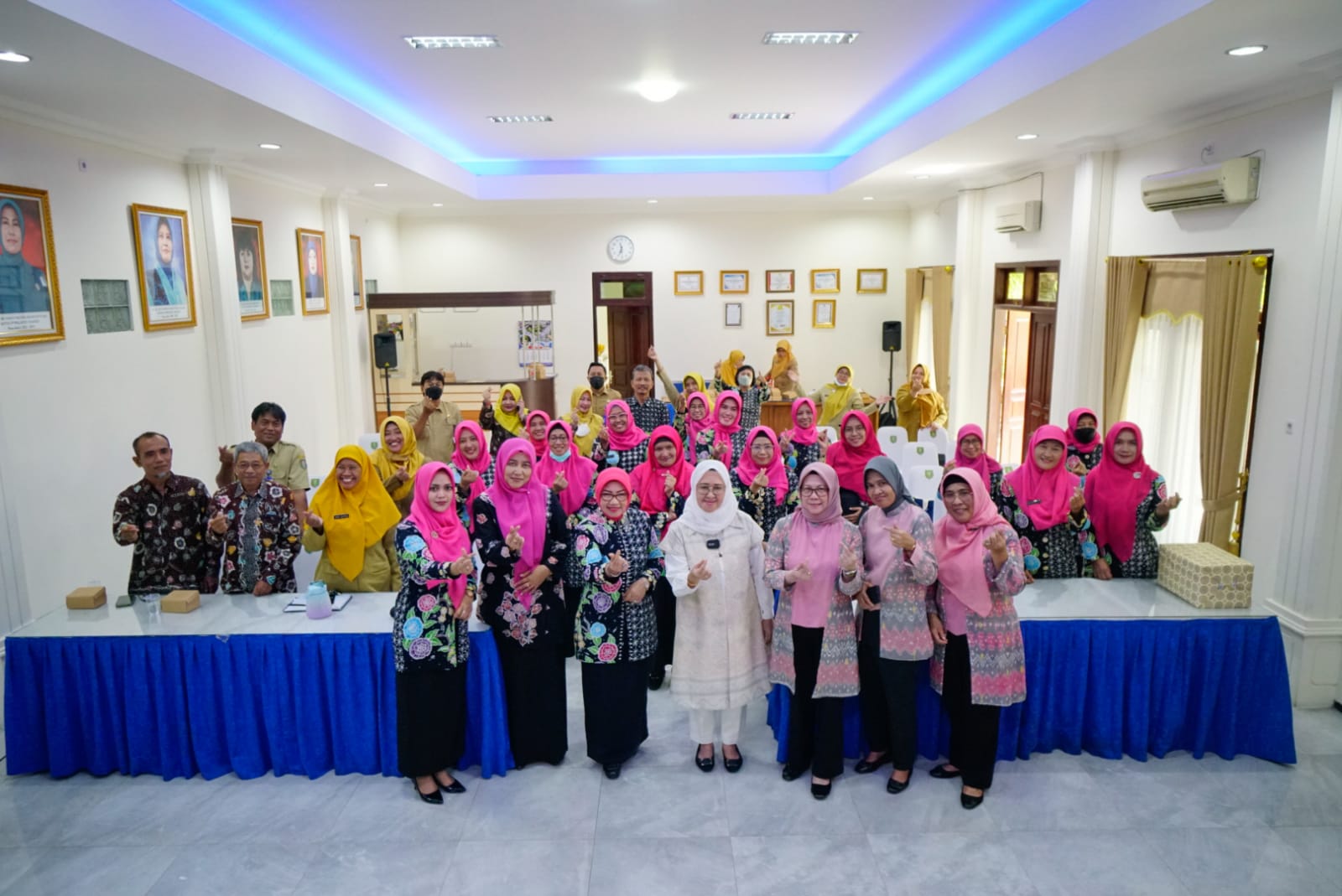 Kepincut Sekolah Lansia Tangguh, TP PKK Sumsel Study Banding ke TP PKK Kota Pendekar