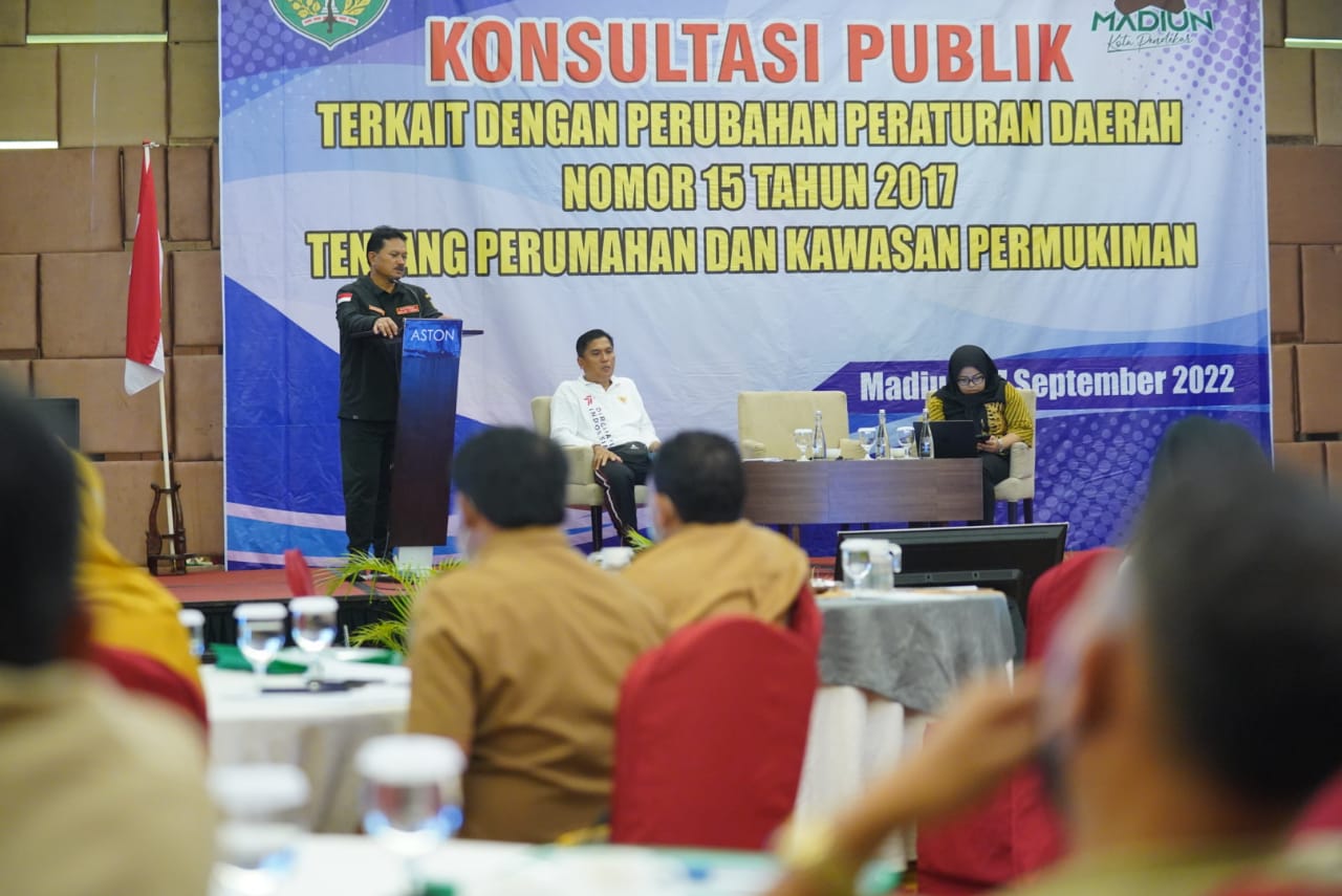Buka Konsultasi Publik Untuk Perubahan Perda Perkim, Wali Kota Imbau Warga Sampaikan Masukan