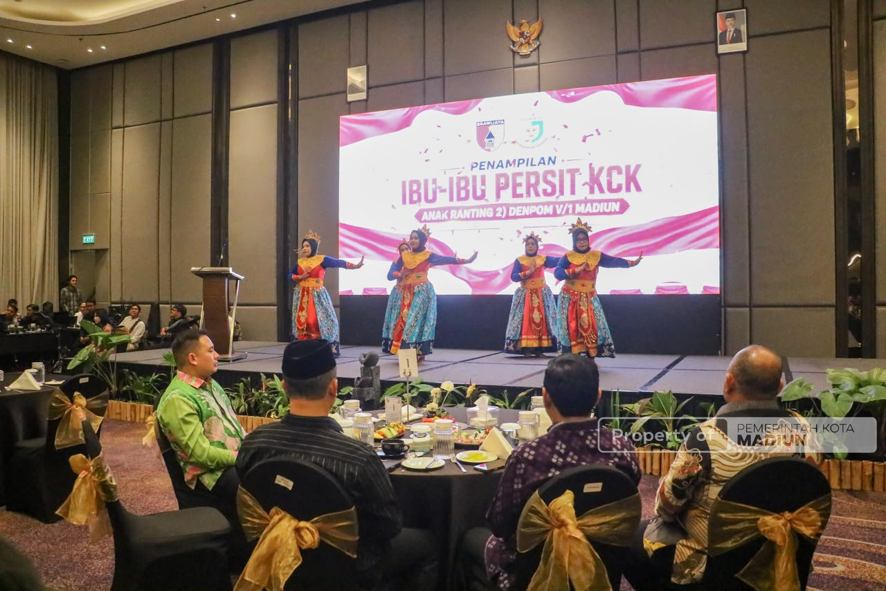 Hadiri Pisah Sambut Dandenpom V/1 Madiun, Plt Wali Kota Perkuat Sinergi Antarinstansi