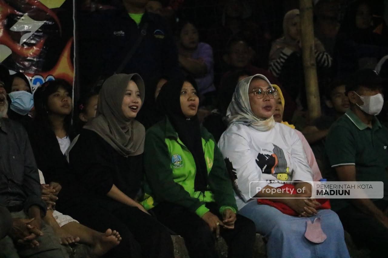 Turut Semarakkan HUT Kemerdekaan, Kecamatan Manguharjo Hadirkan Turnamen Bola Voli Antar Kelurahan