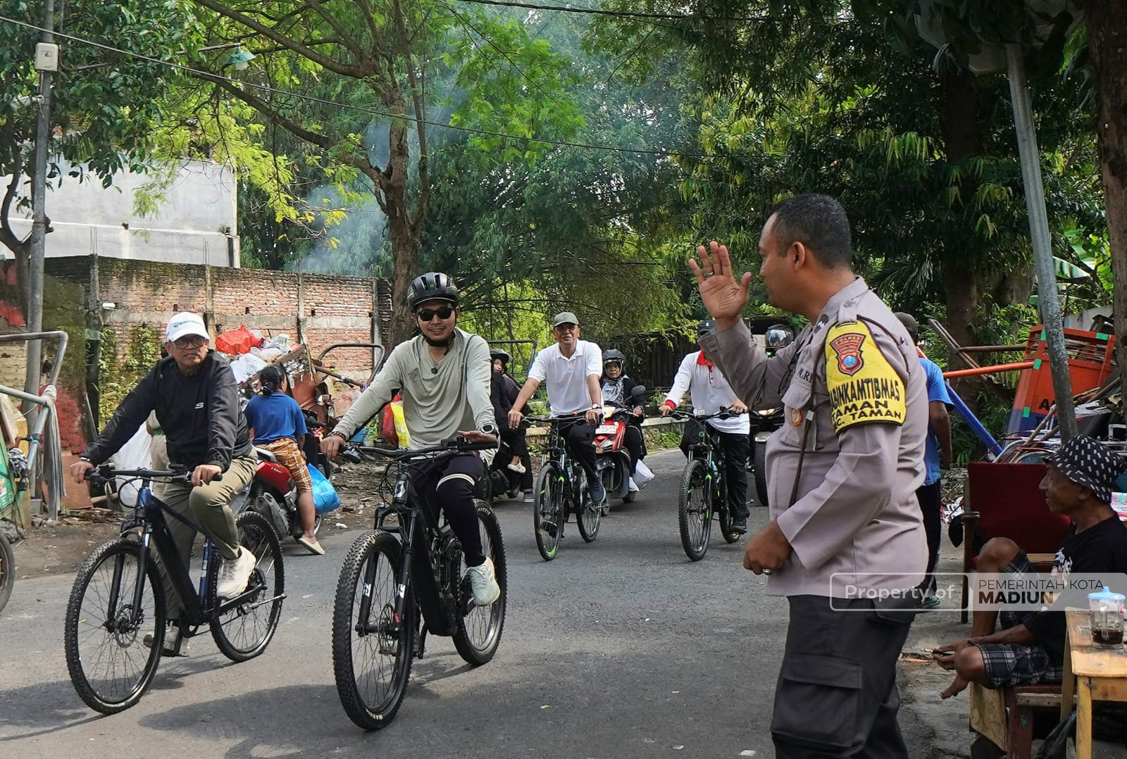 Gowes Tinjau Fasum Lagi, Plt Wali Kota: Aset Pemda Harus Termanfaatkan Maksimal