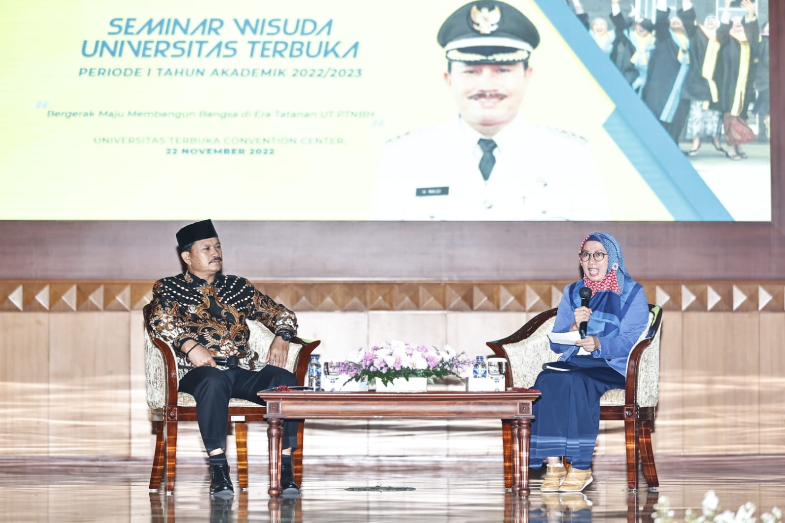 Sajikan Banyak Perubahan Kota, Wali Kota Jadi Pemateri Seminar Wisuda Universitas Terbuka