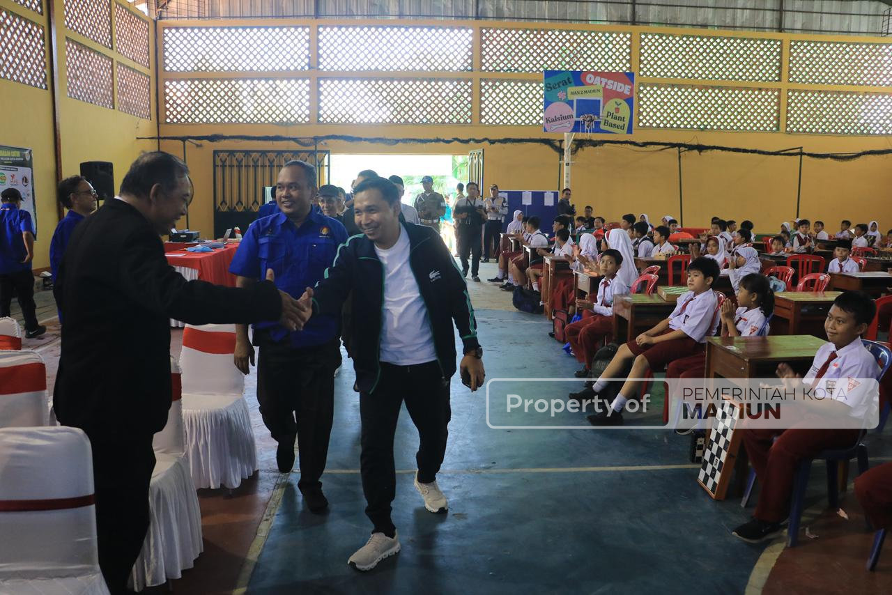 Wakil Wali Kota Madiun Buka Kejuaraan Catur Pelajar 2025, Dorong Prestasi dan Promosi Kota Lewat Catur