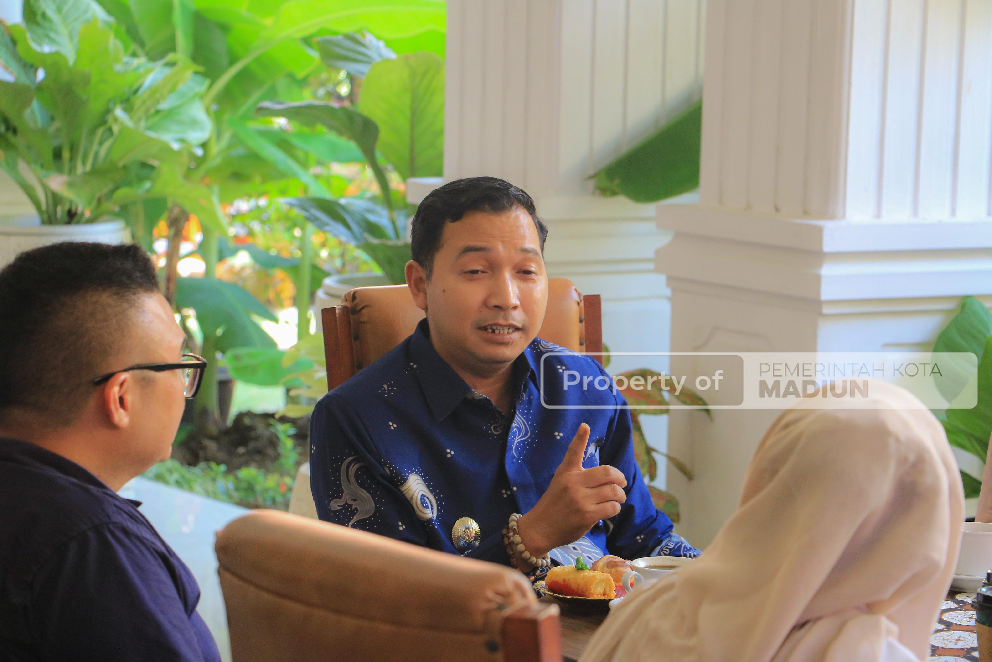 Wawali Terima Audiensi Dua Penyelenggara, Senam Zumba dan Meafest Siap Guncang Kota