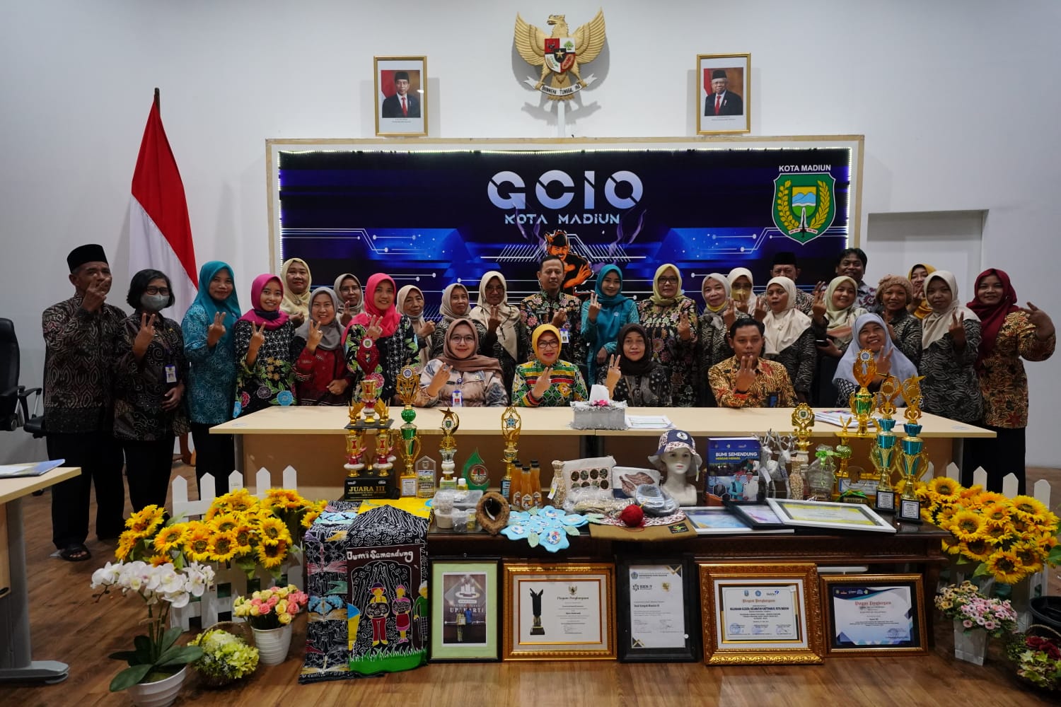 Masuk 10 Besar Lomba Kampung KB Tingkat Nasional, Kelurahan Klegen Jalani Tahap Wawancara
