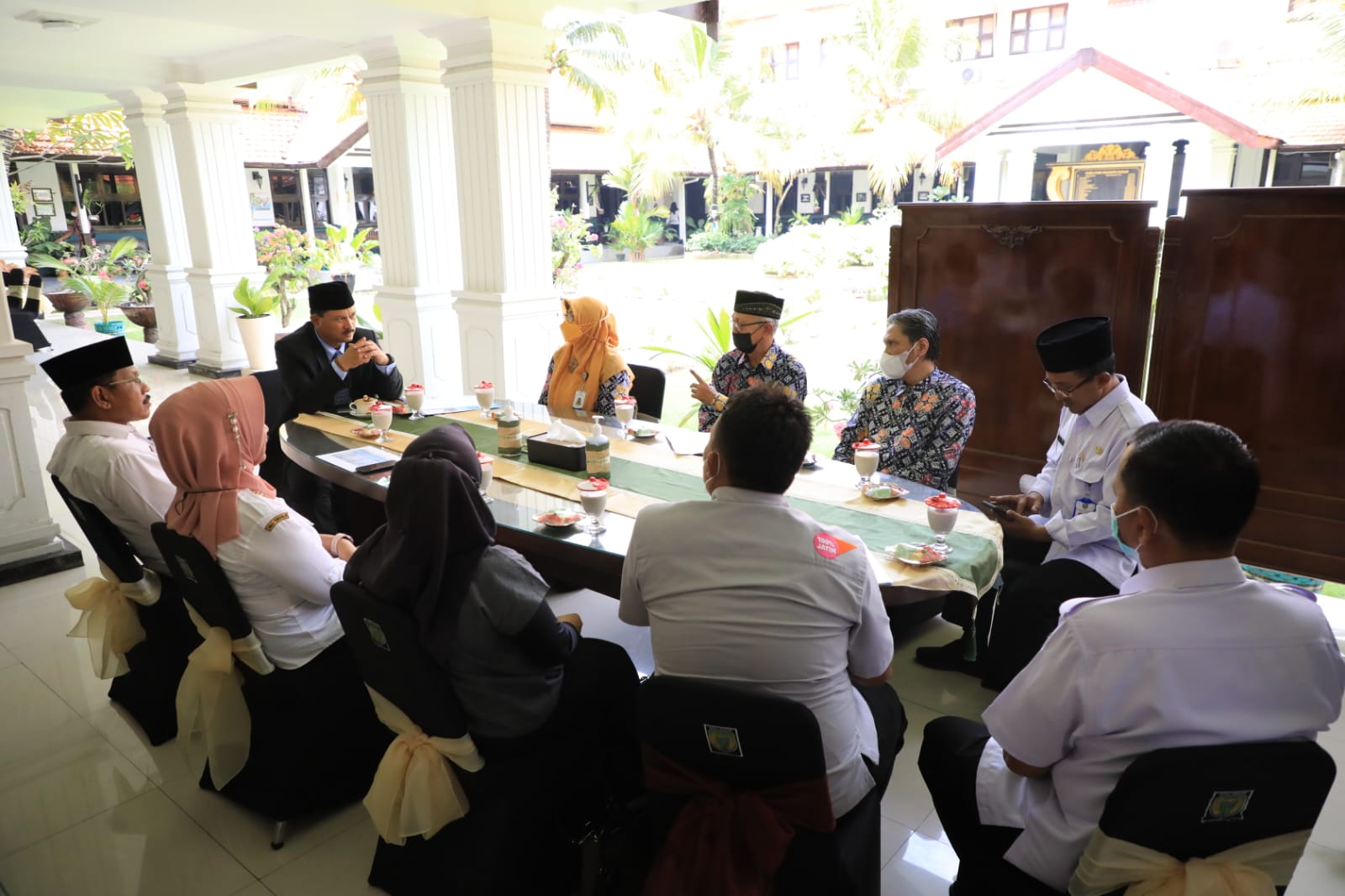 Jelang Peringatan Dies Natalis, UT Gelar Koordinasi Bersama Wali Kota