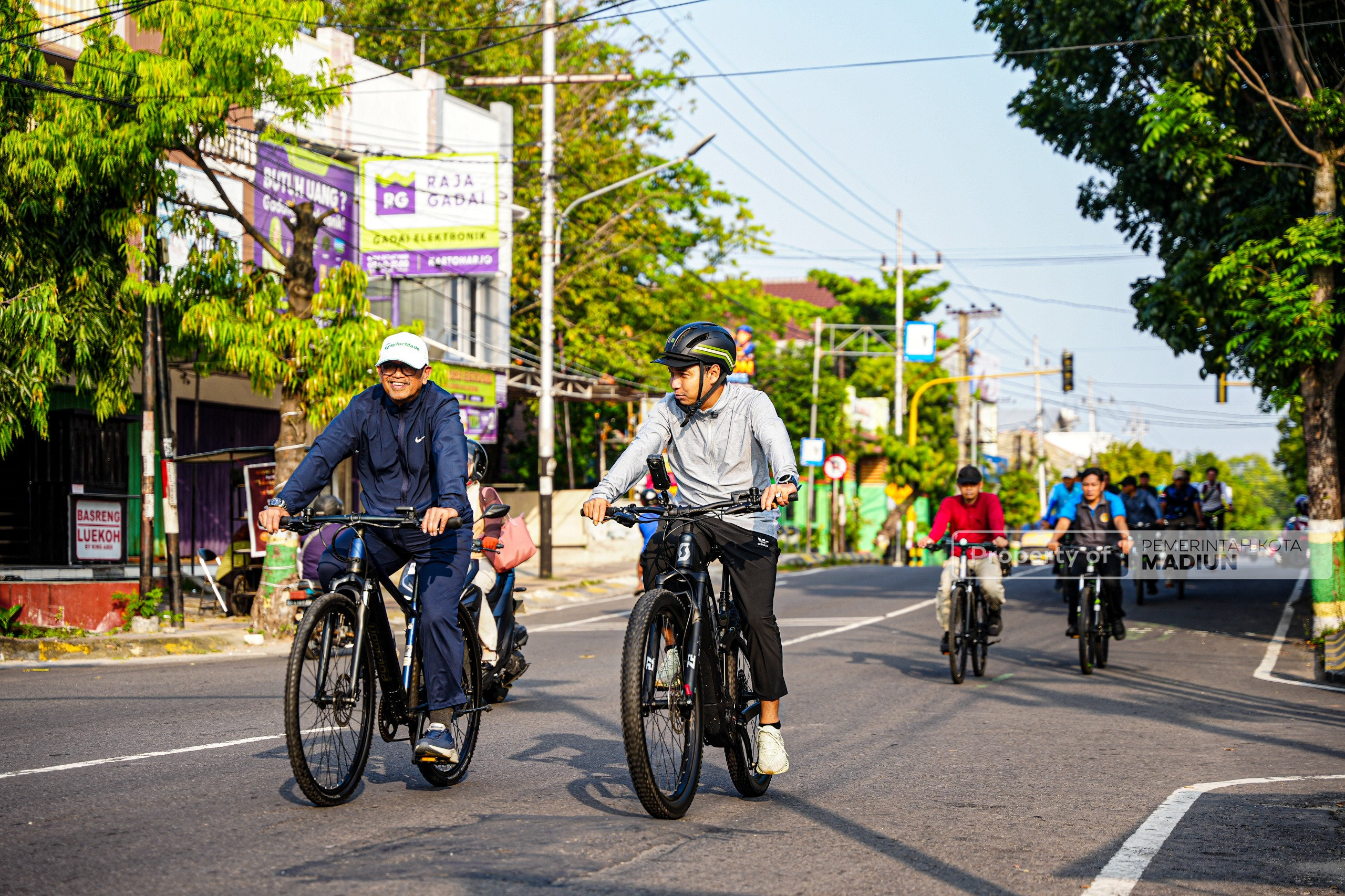 Gowes Bareng OPD, Plt Wali Kota Madiun Bidik Penataan Pasar hingga Wisata Ziarah
