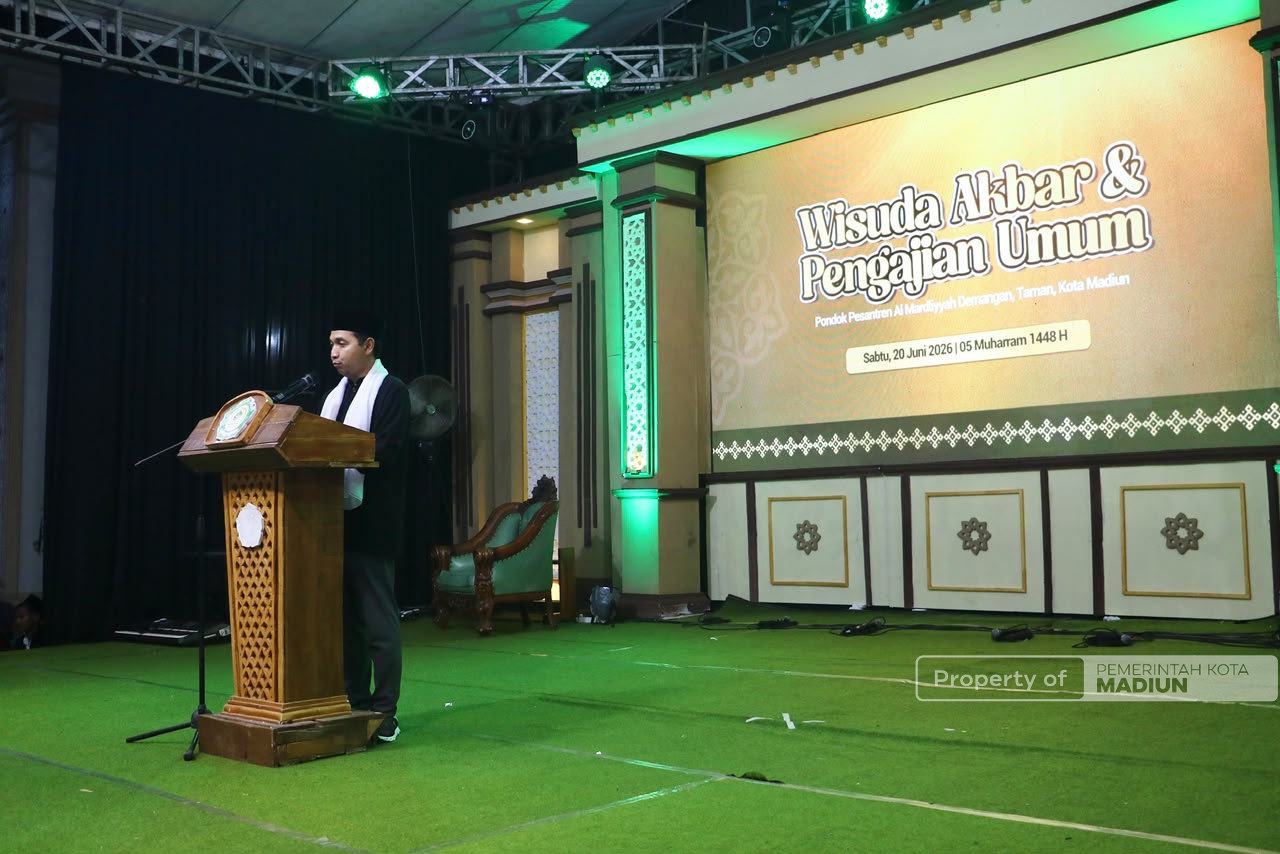 Hadiri Haflah Akhirusanah Ponpes Al-Mardliyyah, Plt Wali Kota Harap Para Santri Berlanjut ke Jenjang Kuliah