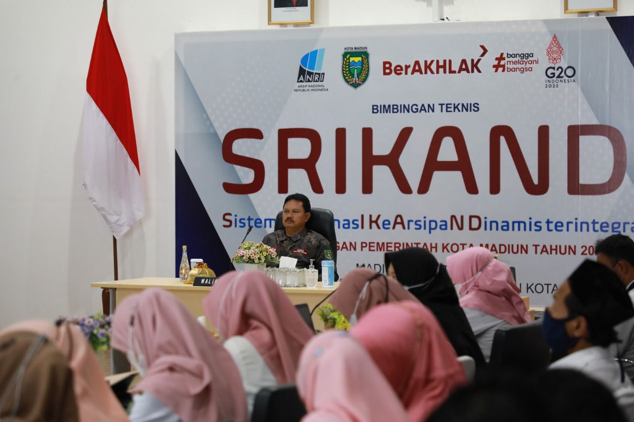 Tingkatkan Pengelolaan Arsip, Wali Kota Dukung Penerapan SRIKANDI