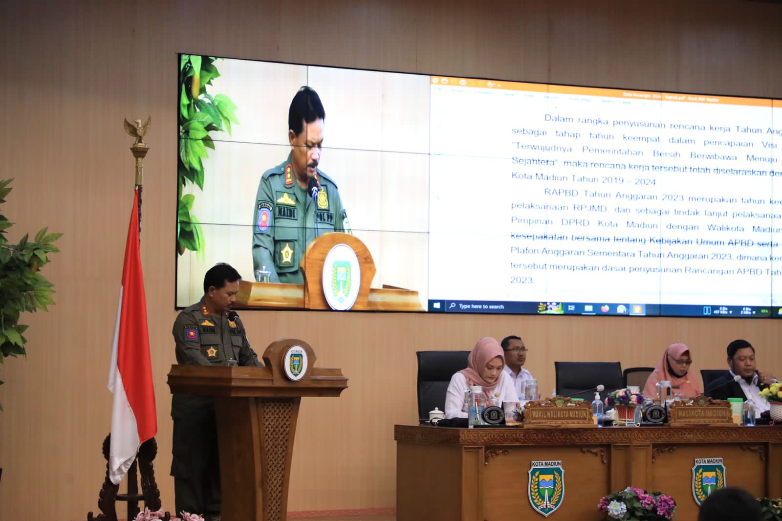 Bahas APBD 2023, Eksekutif-Legislatif Gelar Rapat Paripurna