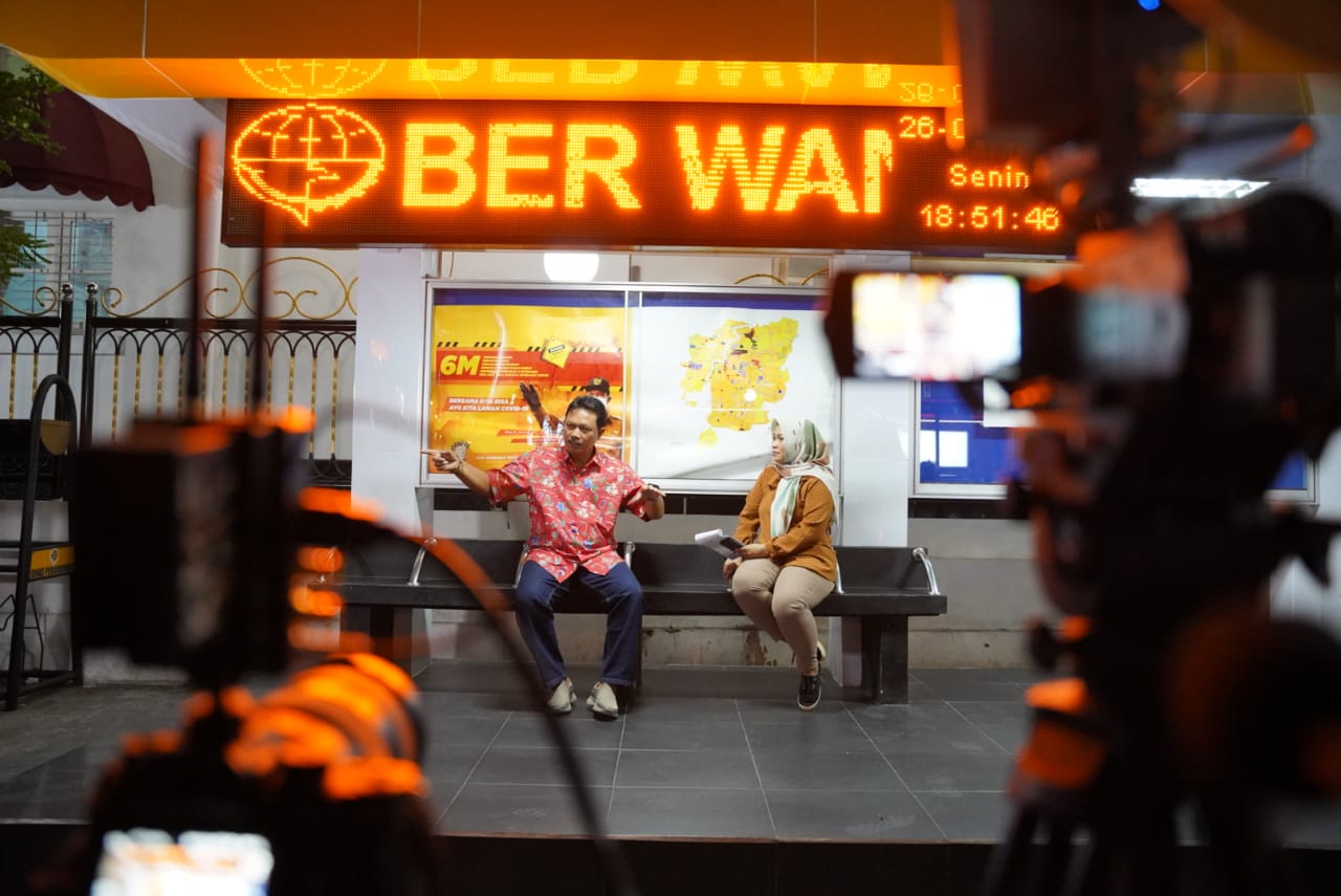 Bahas Transportasi Kota, Program Wali Kota Menyapa Tersaji Sambil Berkeliling dengan Bus Wisata