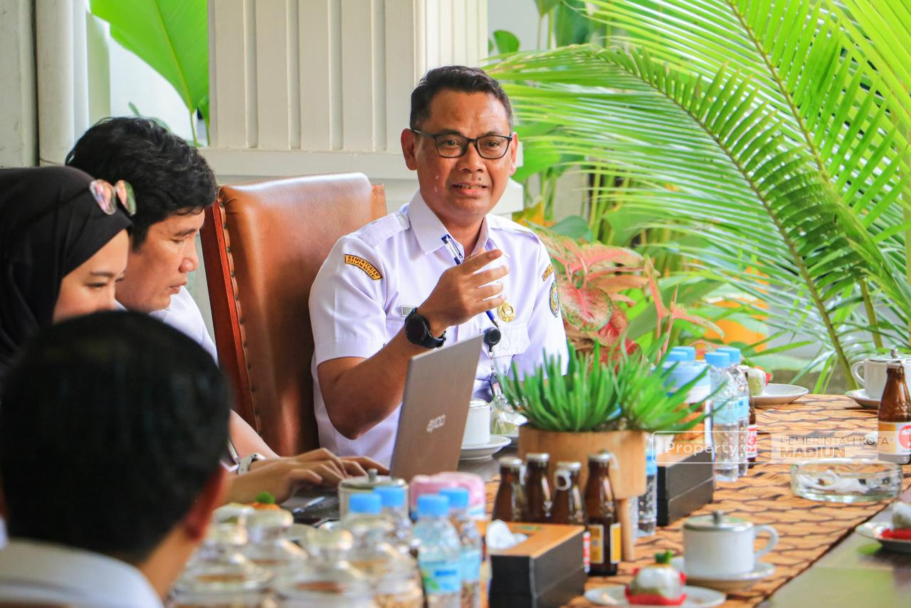 Pimpin Audiensi dengan BPN, Plt Wali Kota Perkuat Sinergi untuk Penataan Aset Daerah