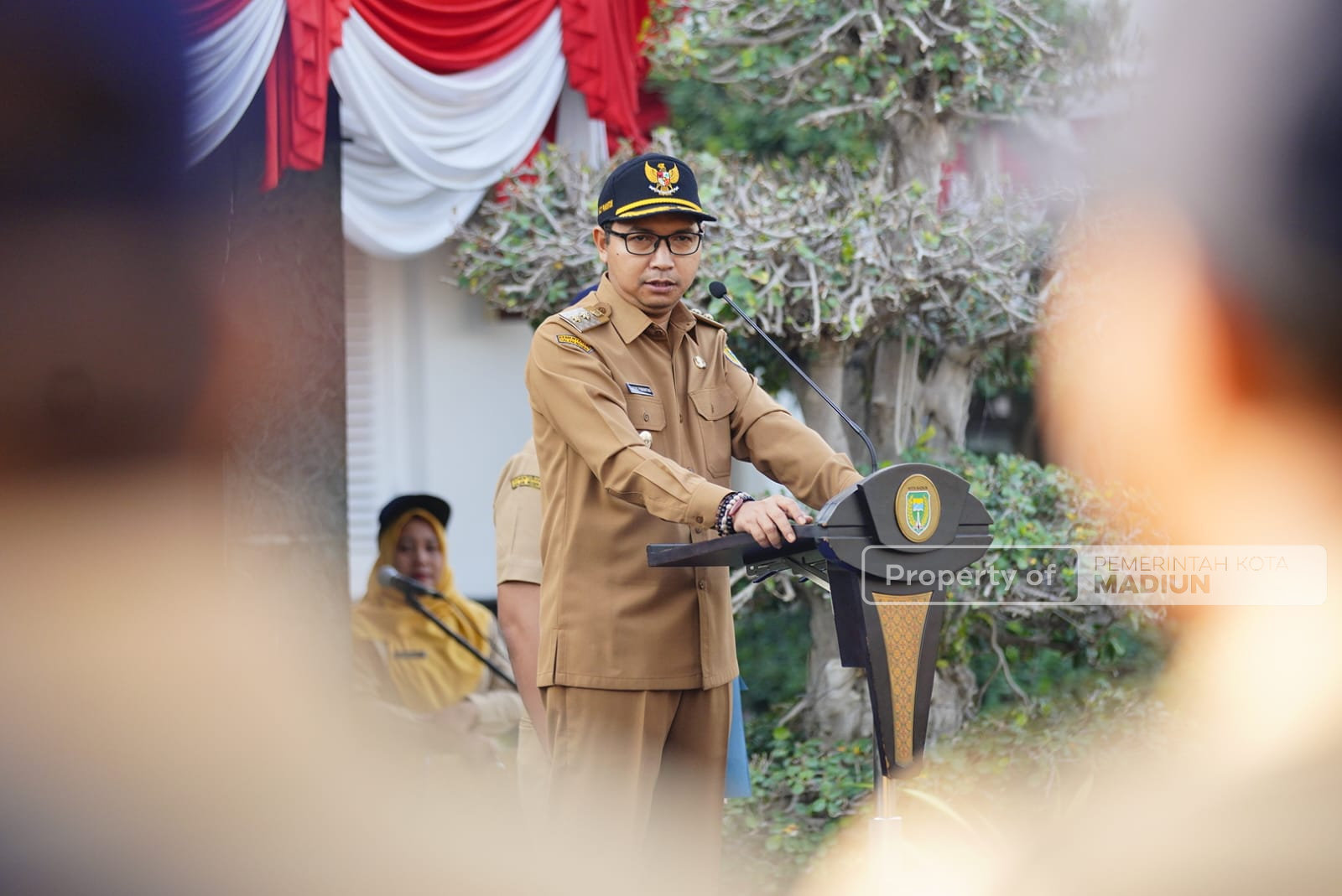 Pimpin Apel Pejabat, Plt Wali Kota Madiun Pesan Kekompakan dan Kinerja Terus Dijaga