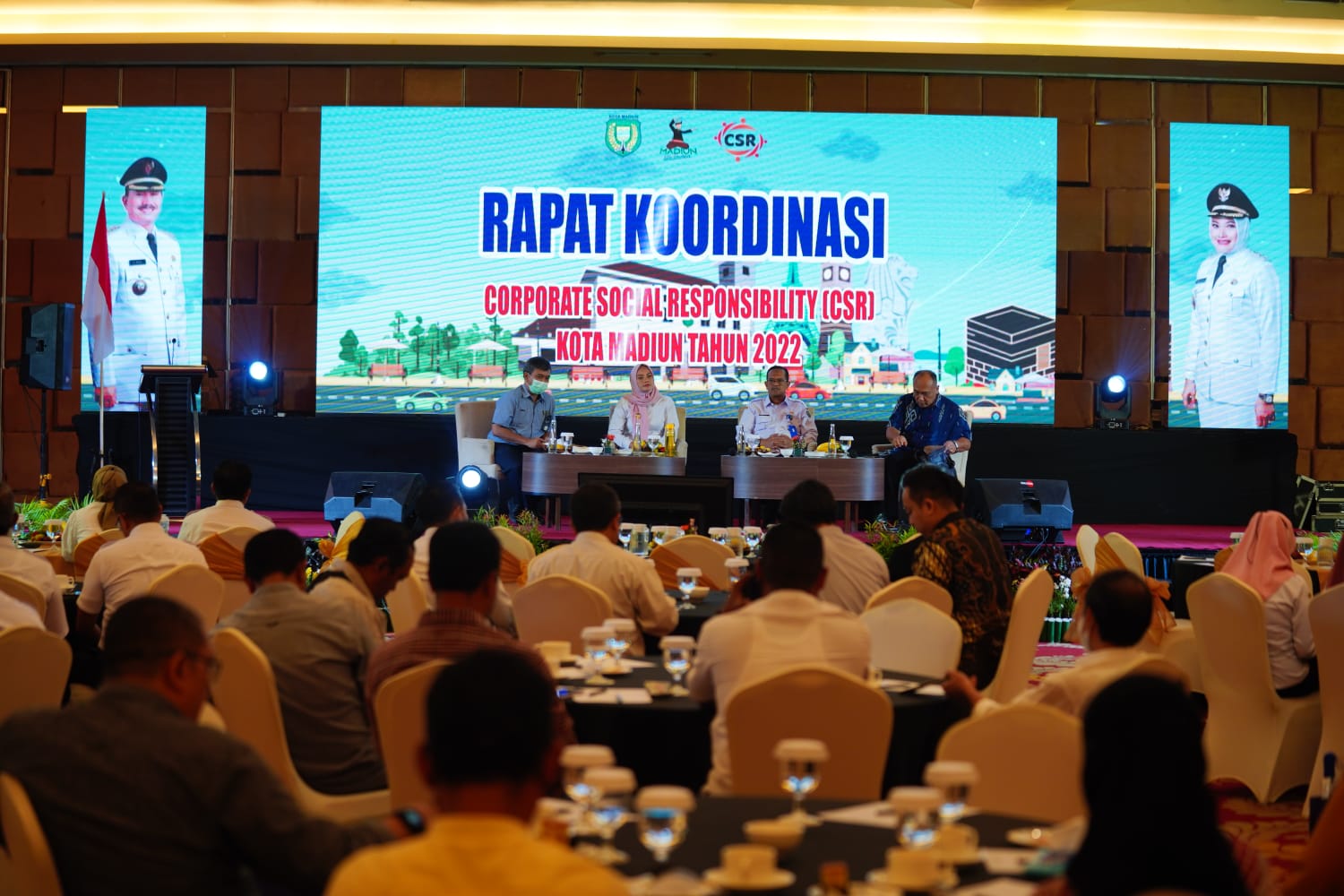 Hadiri Rakor CSR Kota Madiun 2022, Wali Kota Beri Apresiasi Keterlibatan Perusahaan Dalam Pembangunan