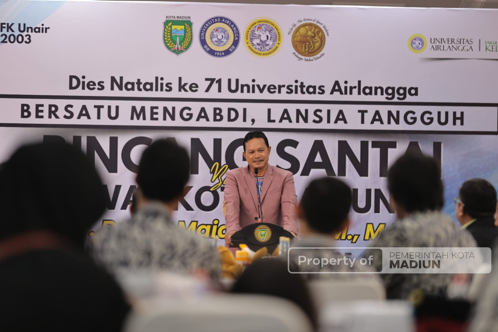 Bincang Santai Bersama Alumni FK Unair 2003, Wali Kota Harapkan Hadirnya Fakultas Kedokteran di Kota Madiun