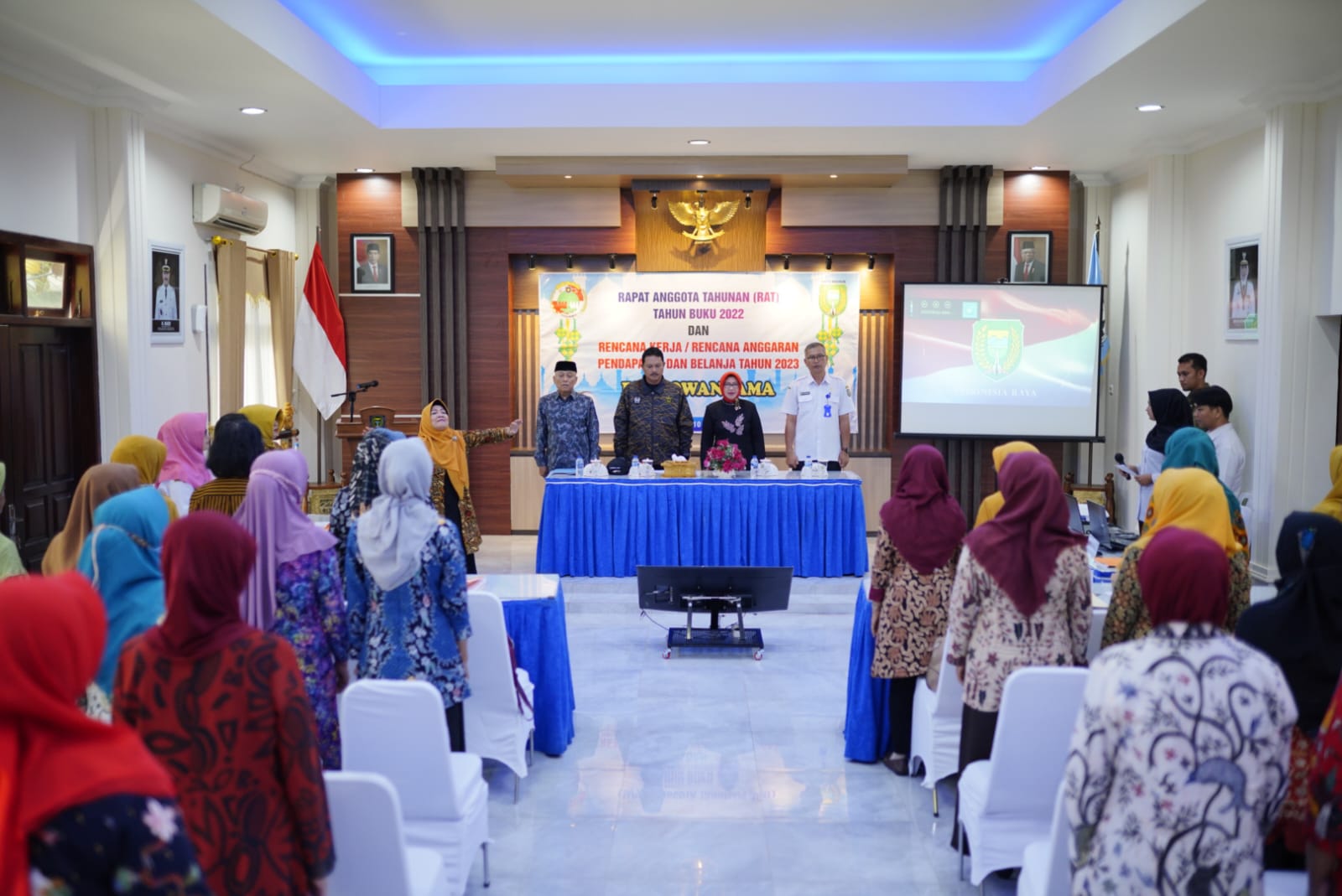 Bahas RAT 2022 dan Renja 2023, Puskowantama Gelar Rapat di Rumdin Wali Kota