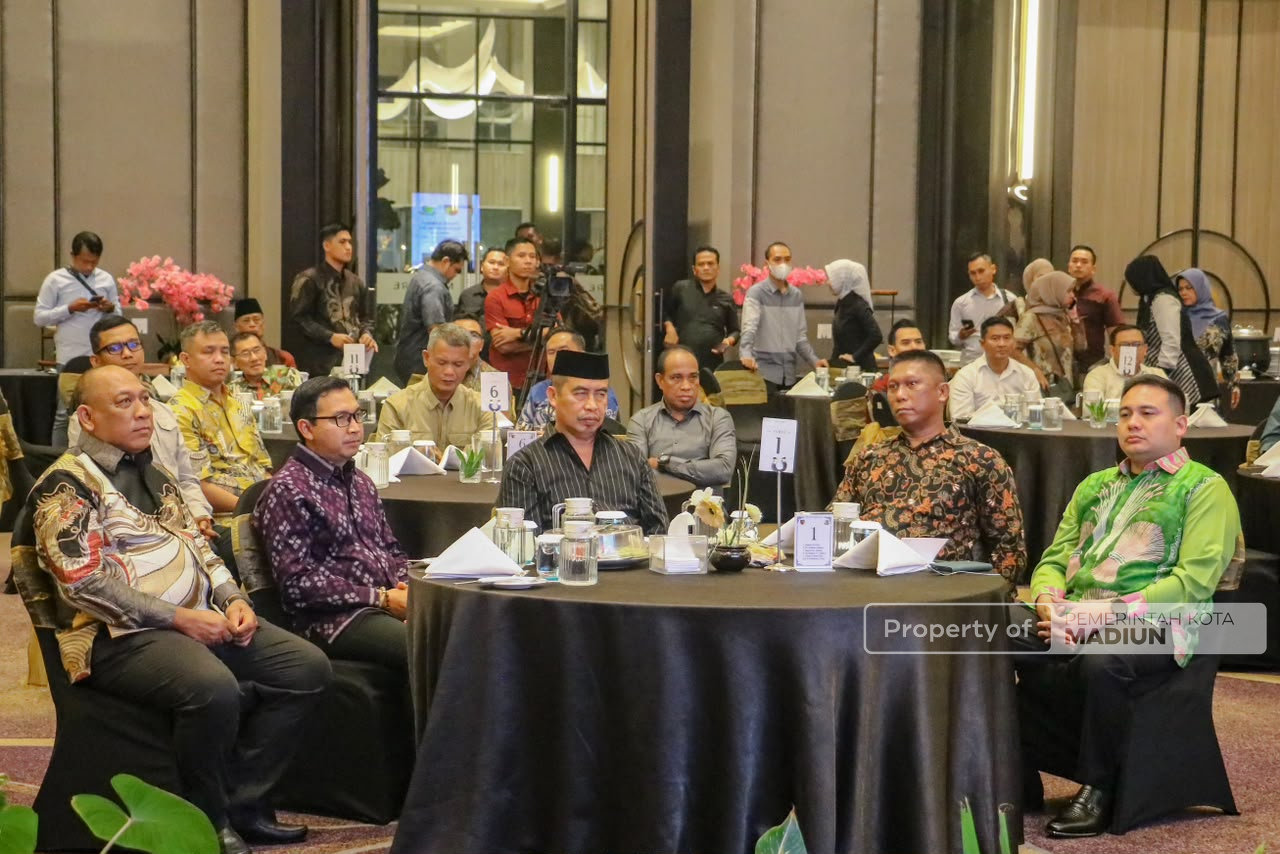 Hadiri Pisah Sambut Dandenpom V/1 Madiun, Plt Wali Kota Perkuat Sinergi Antarinstansi