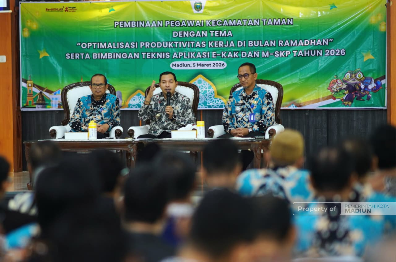 Ramadan Tidak Kurangi Pelayanan Publik, Plt Wali Kota Madiun Dorong Aparatur Tetap Produktif