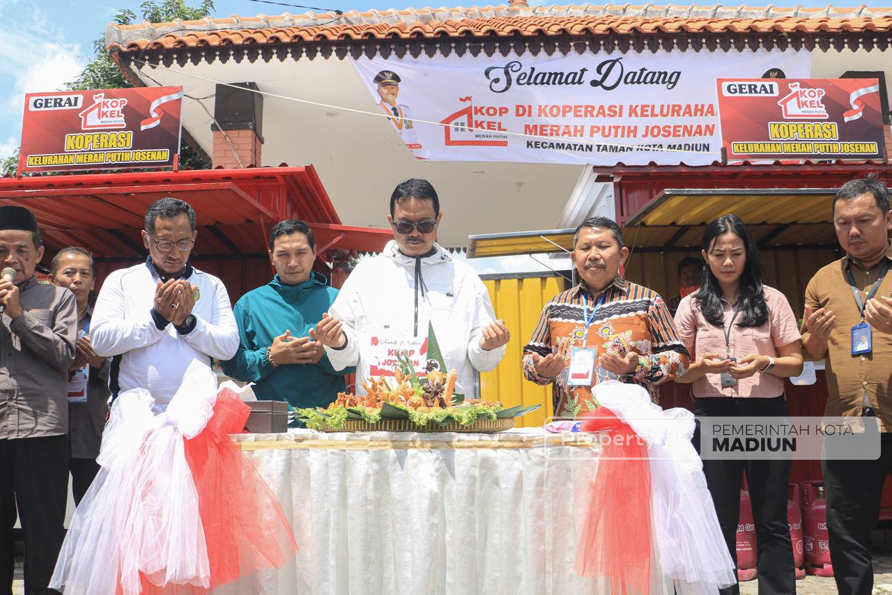 Wali Kota Madiun Resmikan KKMP Josenan, Targetkan Seluruh Gerai Tuntas 2026