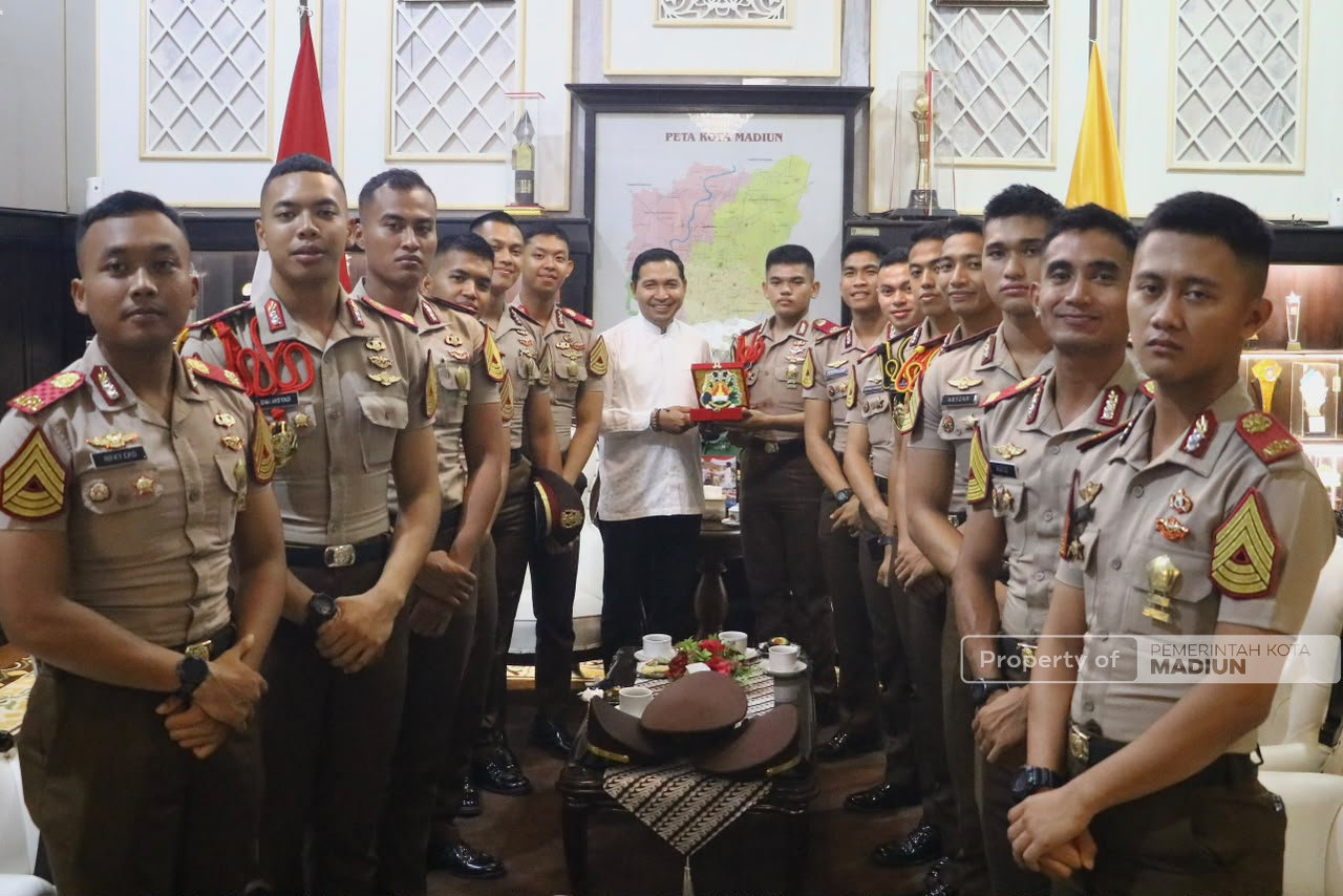 Plt Wali Kota Madiun Terima Taruna Akpol, Bawa Cerita Positif dari Kota Pendekar