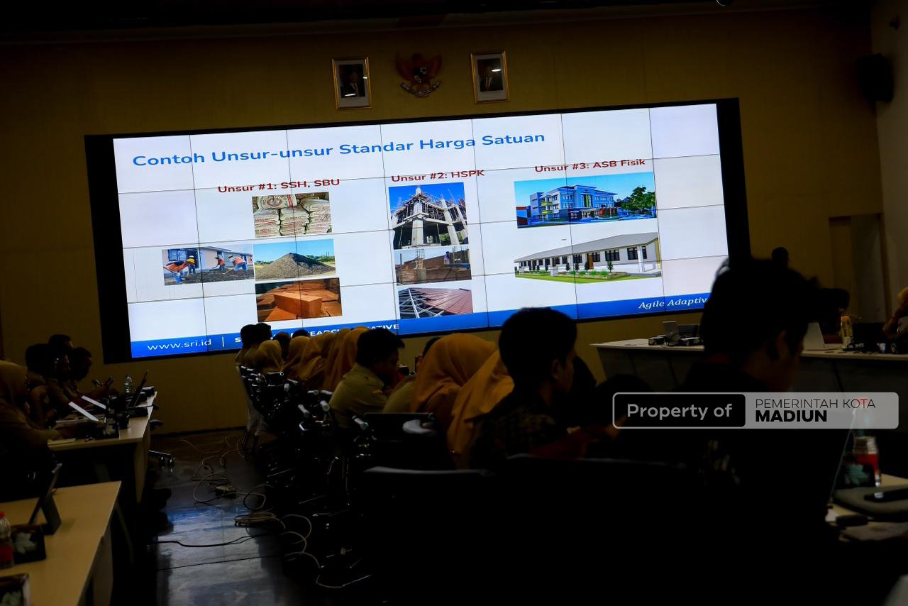 Matangkan Perencanaan Belanja 2027, BKAD Kota Madiun Susun Standar Satuan Harga