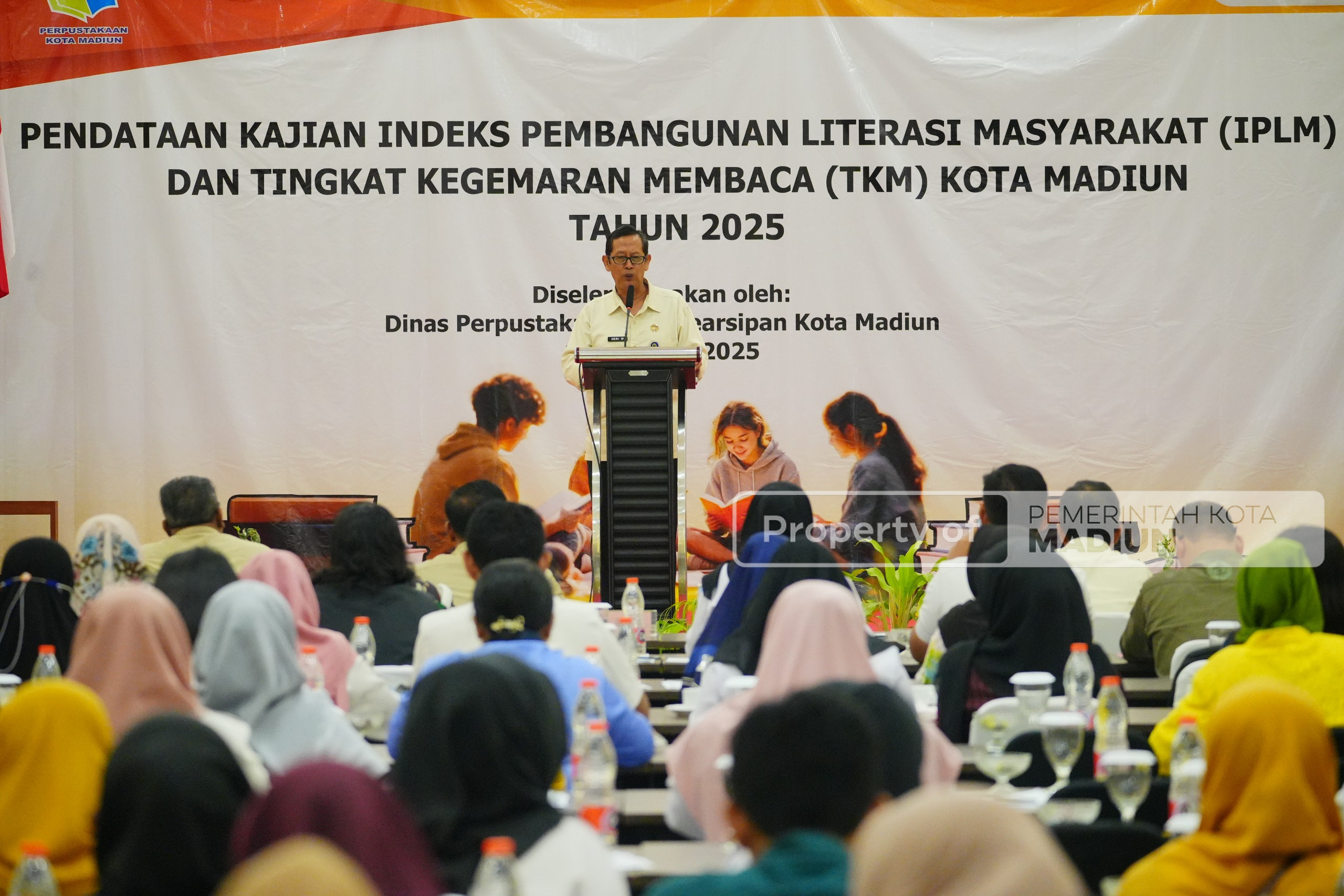 TKM Masyarakat Kota Madiun Capai 96 Poin, DPK Gelar Pendataan Kajian Perpustakaan Tingkatkan Capaian