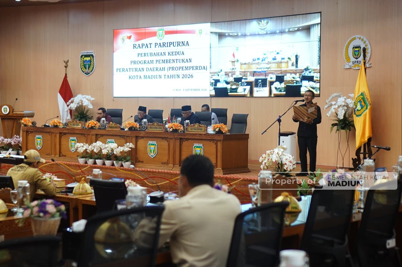 Pemkot-DPRD Tetapkan Perubahan Kedua Propemperda, Peningkatan Besaran Santunan Kematian Salah Satunya