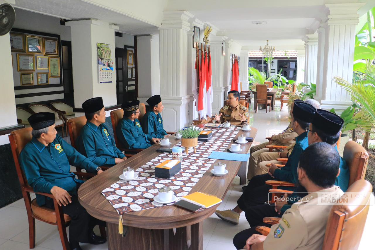 Perkuat Kolaborasi, Plt Wali Kota Madiun Gelar Audiensi dengan LDII