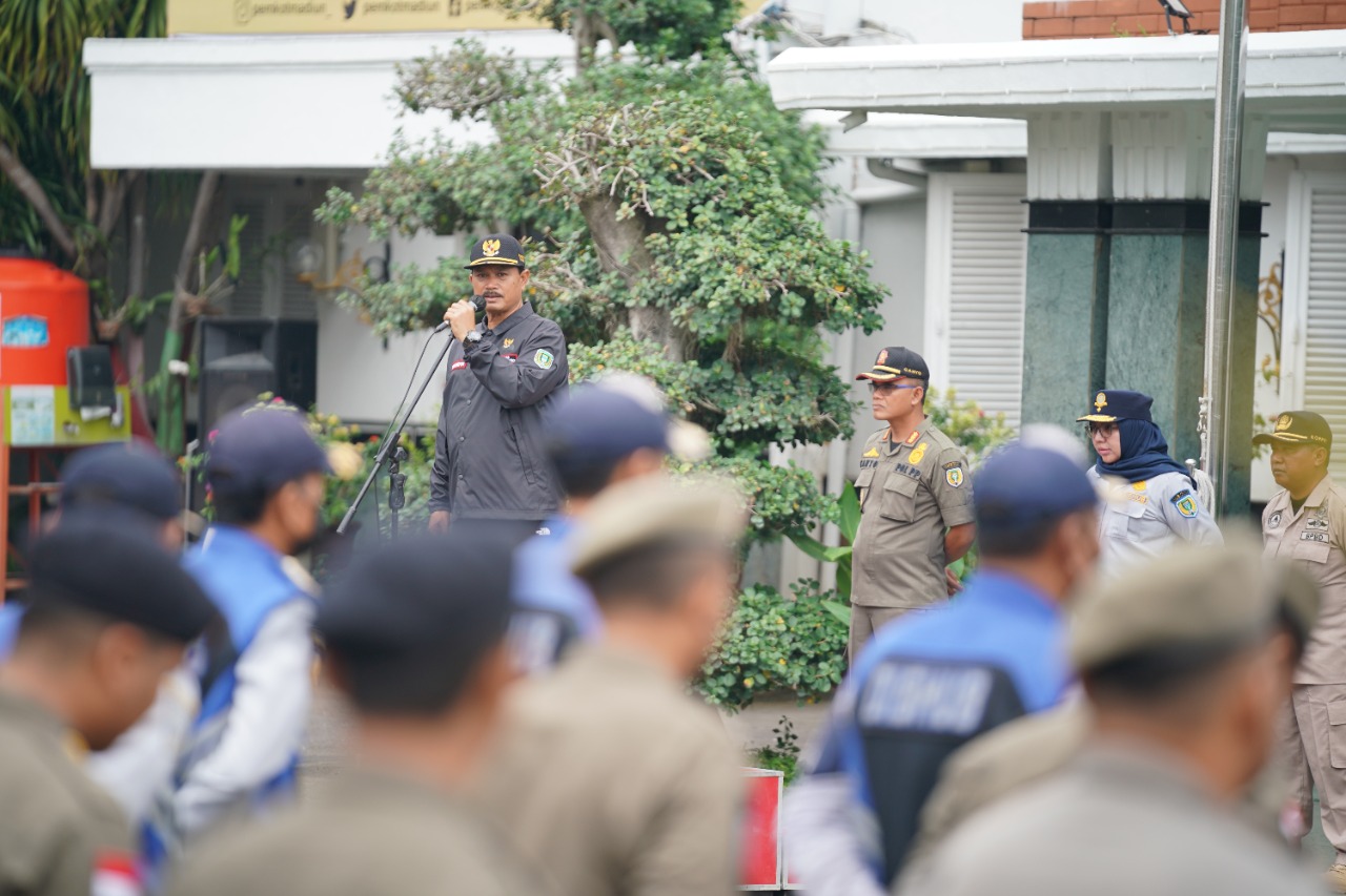Persiapan Akhir Pengamanan Ibadah Natal, Wali Kota Pimpin Apel Pengamanan