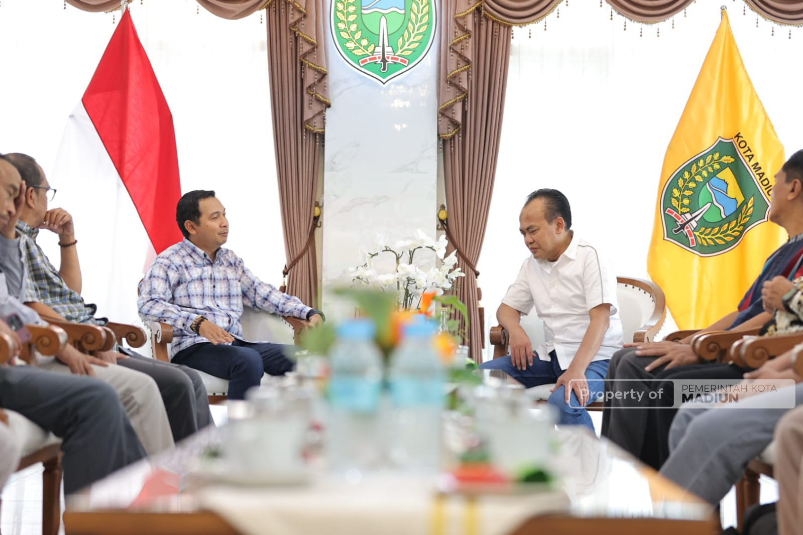 Terima Kunjungan Sesmenko Perekonomian, Plt Wali Kota Bahas Strategi Penguatan Ekonomi
