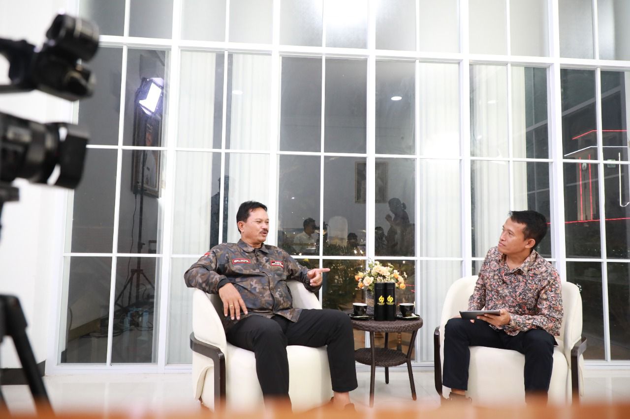 Jadi Narasumber Talkshow Bersama Jawa Pos TV, Wali Kota Paparkan Strategi Tata Kota