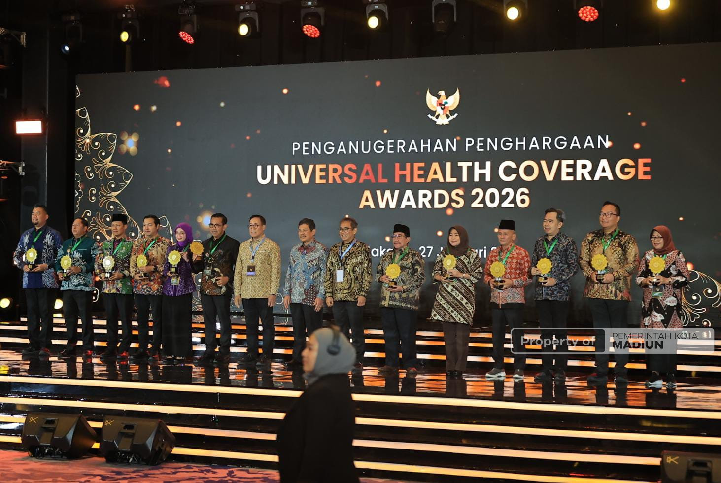 Sukseskan Program JKN, Pemkot Madiun Terima Penghargaan UHC Awards 2026