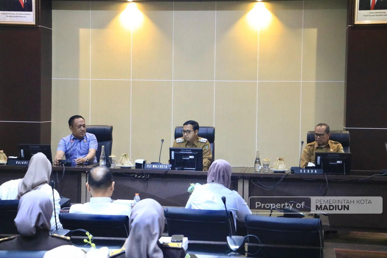 Komitmen Tindak Lanjuti Legal Opinion, Plt Wali Kota Madiun Tekankan Pelaksanaan Sesuai Aturan