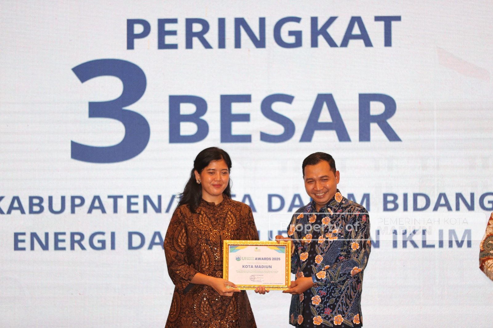 Kota Madiun Sukses Jadi Tuan Rumah UI Green City Metric 2025, Juga Raih Empat Penghargaan Sekaligus