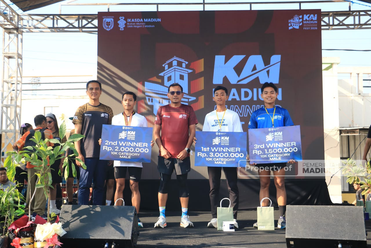 Turut Madiun Running Fest 2026, Plt Wali Kota Harap Jadi Agenda Rutin ke Depan
