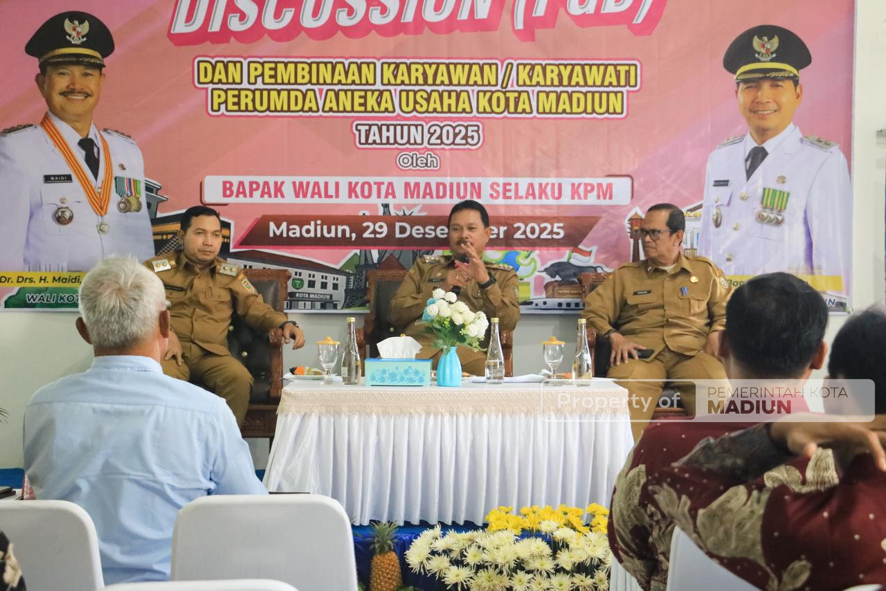 Pimpin Pembinaan Pegawai Perumda Aneka Usaha, Wali Kota Apresiasi Kinerja dan Komitmen Pegawai