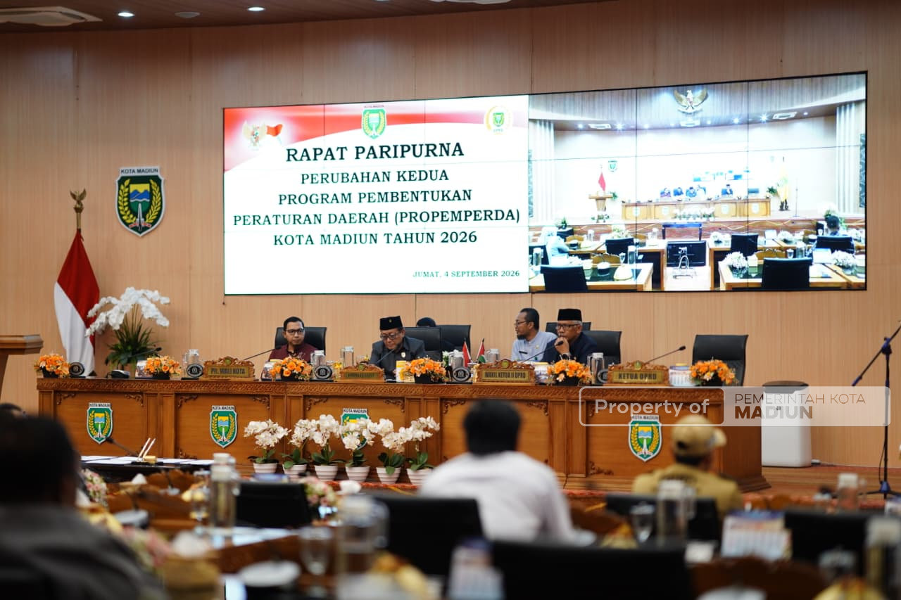 Pemkot-DPRD Tetapkan Perubahan Kedua Propemperda, Peningkatan Besaran Santunan Kematian Salah Satunya