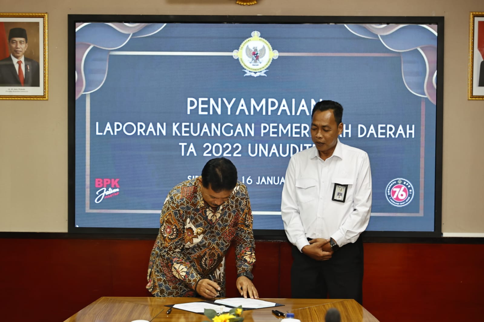 Serahkan LKPD 2022 Unaudited, Kota Madiun Kembali yang Tercepat di Jawa Timur