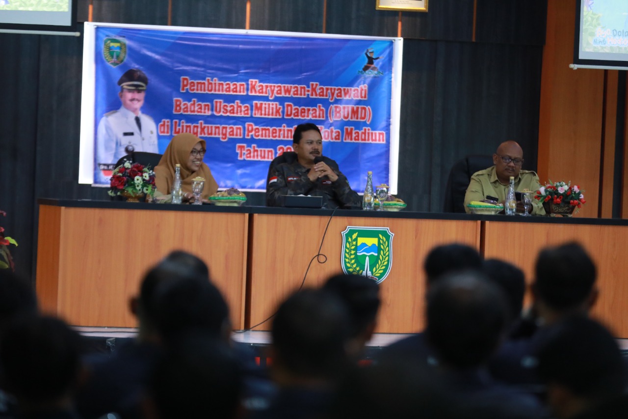 Gelar Pembinaan Karyawan BUMD, Wali Kota Imbau Peningkatan Kinerja