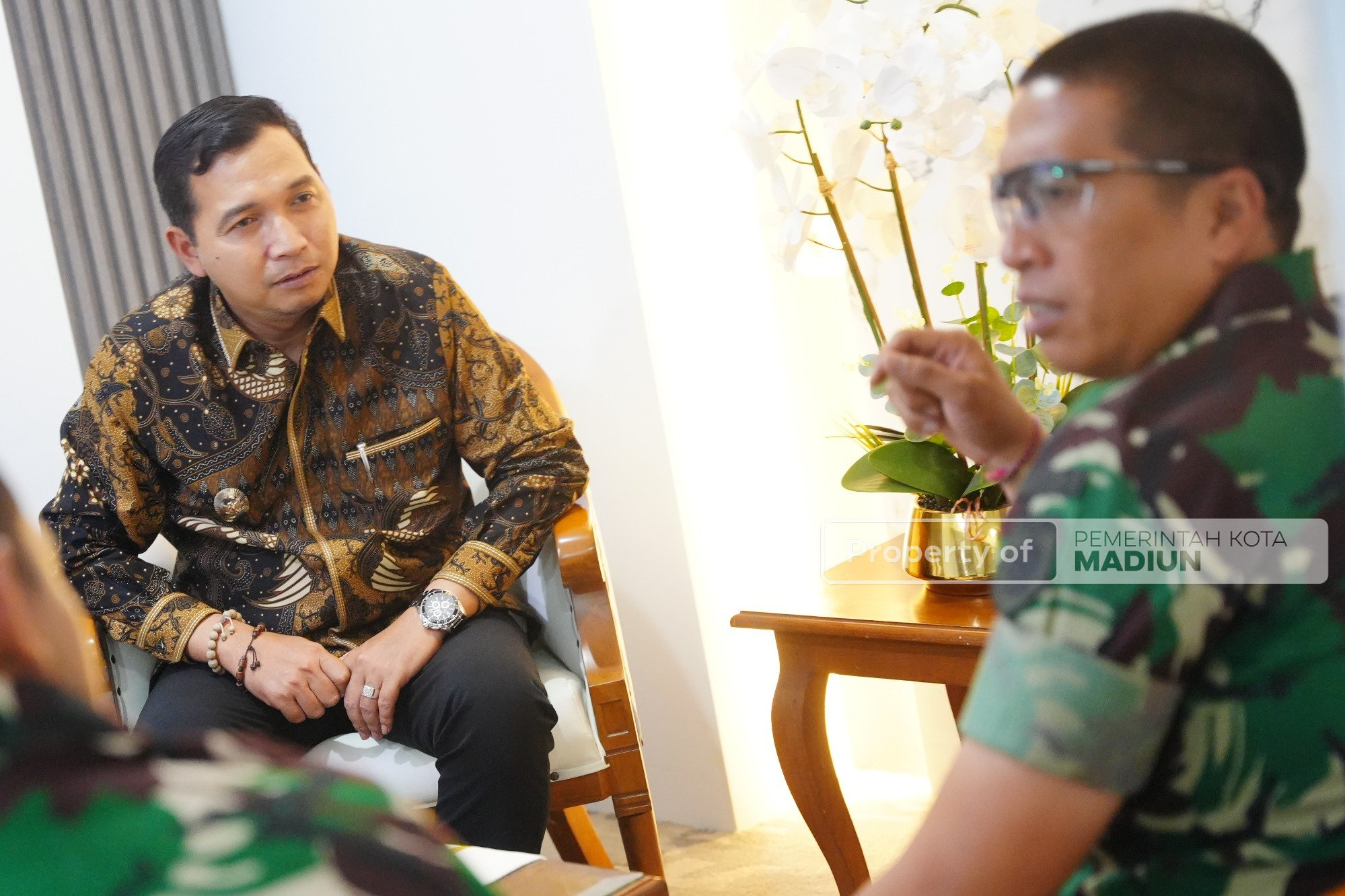 Wawali F. Bagus Panuntun Terima Audiensi, Bahas Sinergi Program dan Penguatan Kolaborasi