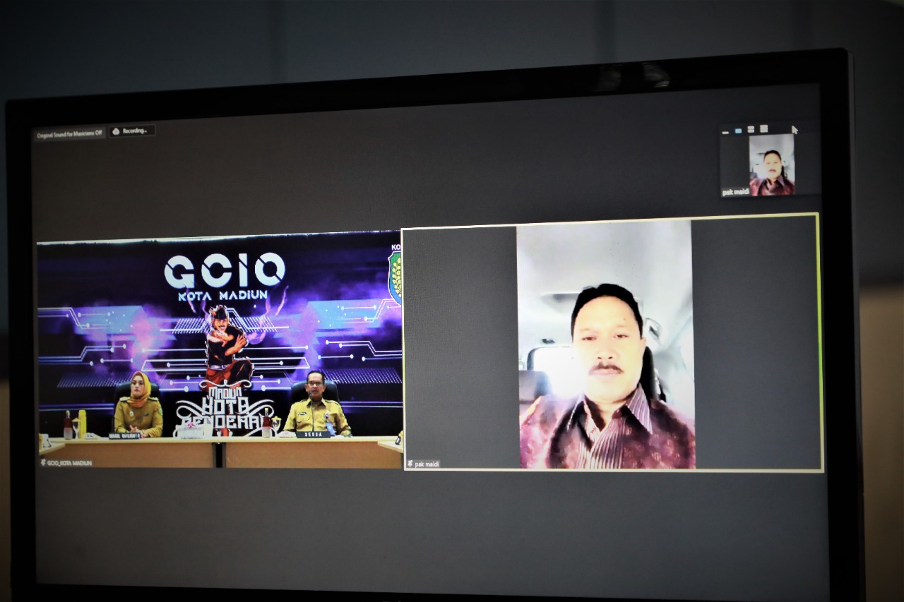 Dinas Luar, Wali Kota Ikuti Rakor TPID Secara Virtual