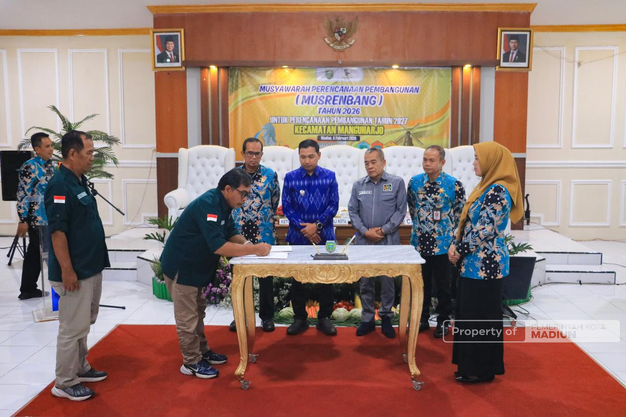 Musrenbang Kecamatan Manguharjo, Sarana Selaraskan Usulan dengan Arah Kebijakan Pembangunan