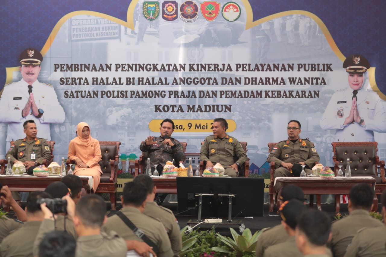 Gelar Pembinaan Peningkatan Kinerja Pelayanan Publik, Wali Kota Harap Satpol PP dan Damkar Optimal Berikan Pelayanan