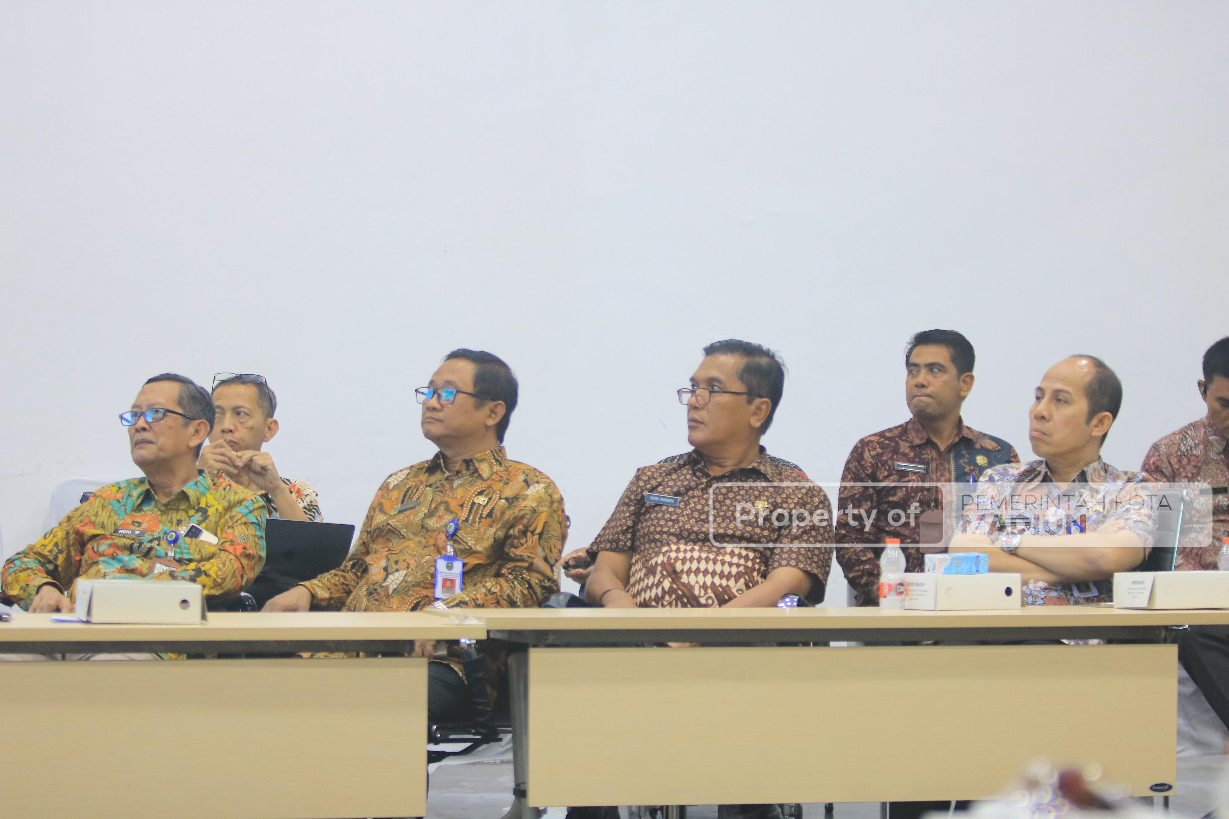 Penilaian Penghargaan Penamaan Rupabumi, Wali Kota Paparkan Inovasi Sirupa Kota Madiun di Hadapan Juri