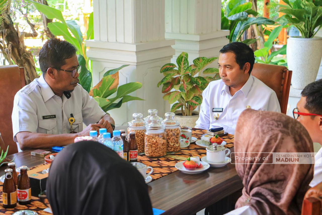Pimpin Audiensi dengan BPN, Plt Wali Kota Perkuat Sinergi untuk Penataan Aset Daerah