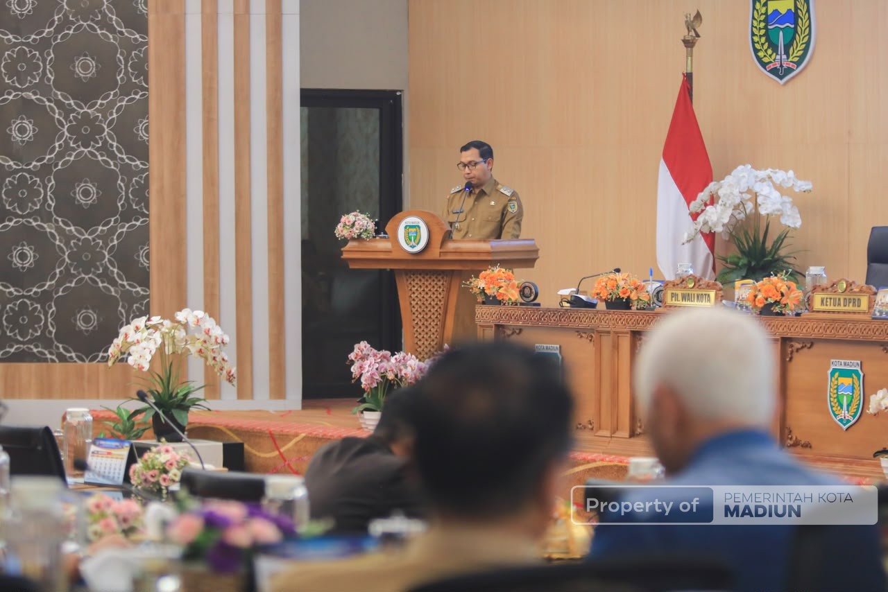 Rapat Paripurna Perubahan APBD 2026, Plt Wali Kota Sampaikan Strategi Penguatan Pendapatan Daerah
