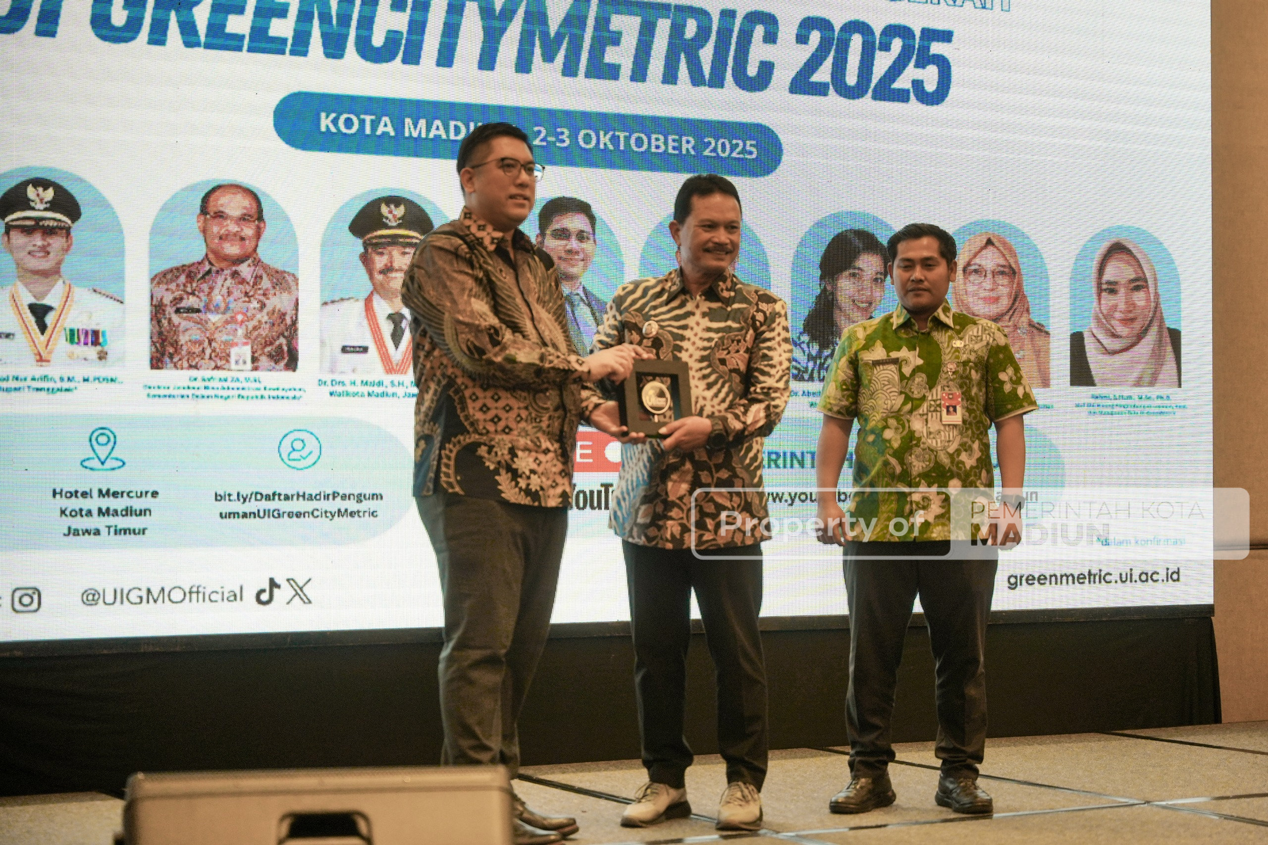 Kota Madiun Sukses Jadi Tuan Rumah UI Green City Metric 2025, Juga Raih Empat Penghargaan Sekaligus